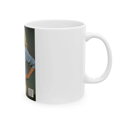 Eve Meyer #50 (Vintage Female Icon) White Coffee Mug-Go Mug Yourself