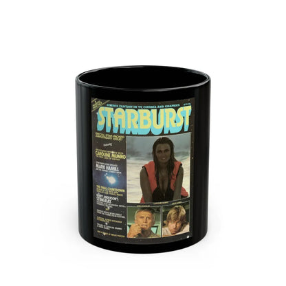 Caroline Munro #365 - Starbust Mag. #24 August '80 (Vintage Female Icon) Black Coffee Mug-11oz-Go Mug Yourself