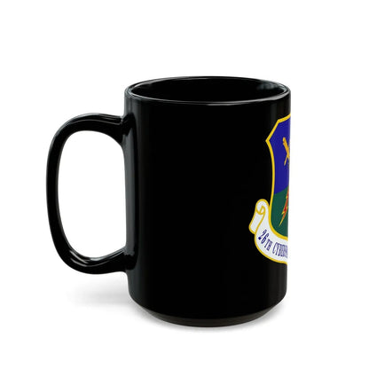 26th Cyberspace Operations Group (U.S. Air Force) Black Coffee Mug-Go Mug Yourself