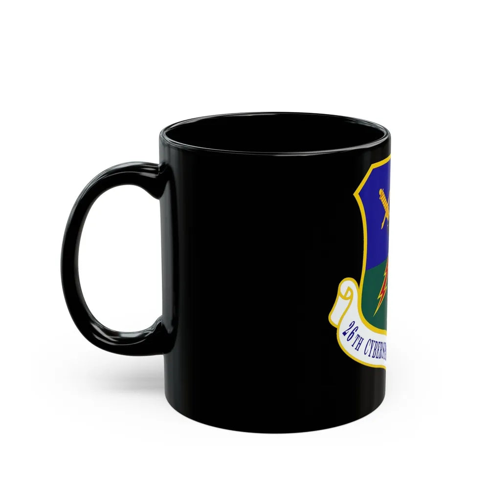 26th Cyberspace Operations Group (U.S. Air Force) Black Coffee Mug-Go Mug Yourself