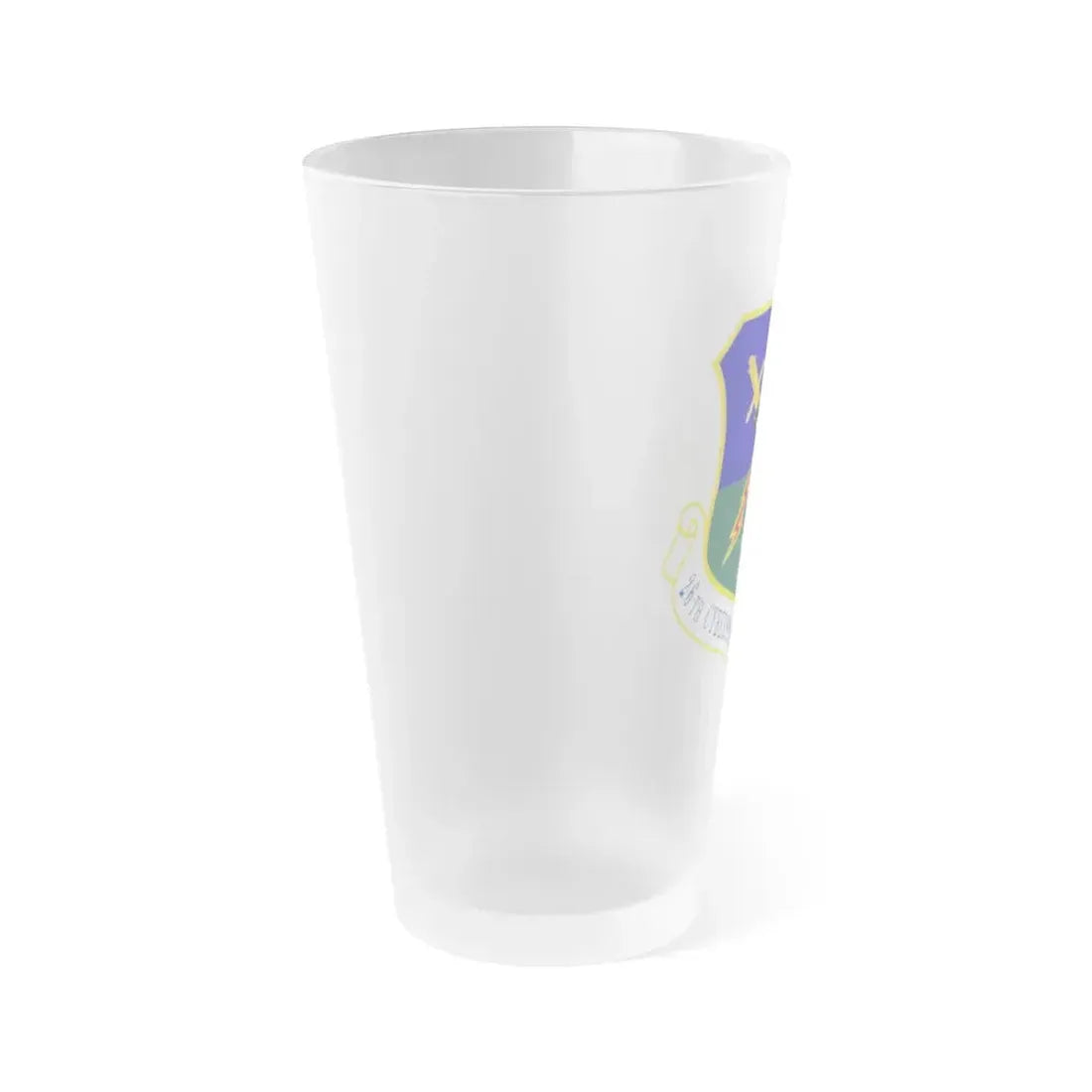 26th Cyberspace Operations Group (U.S. Air Force) Frosted Pint Glass 16oz - Go Mug Yourself