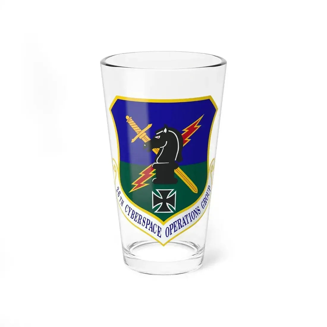 26th Cyberspace Operations Group (U.S. Air Force) Pint Glass 16oz 16oz - Go Mug Yourself
