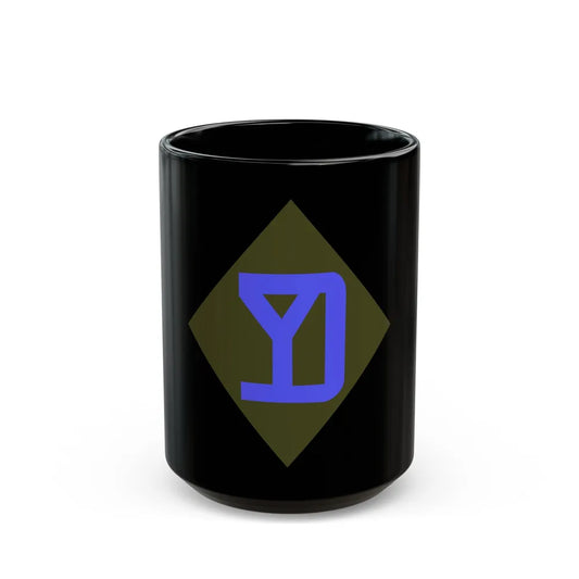 26th Infantry Division (U.S. Army) Black Coffee Mug-15oz-Go Mug Yourself