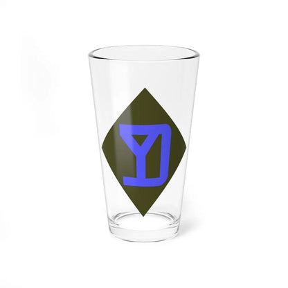 26th Infantry Division (U.S. Army) Pint Glass 16oz-16oz-Go Mug Yourself