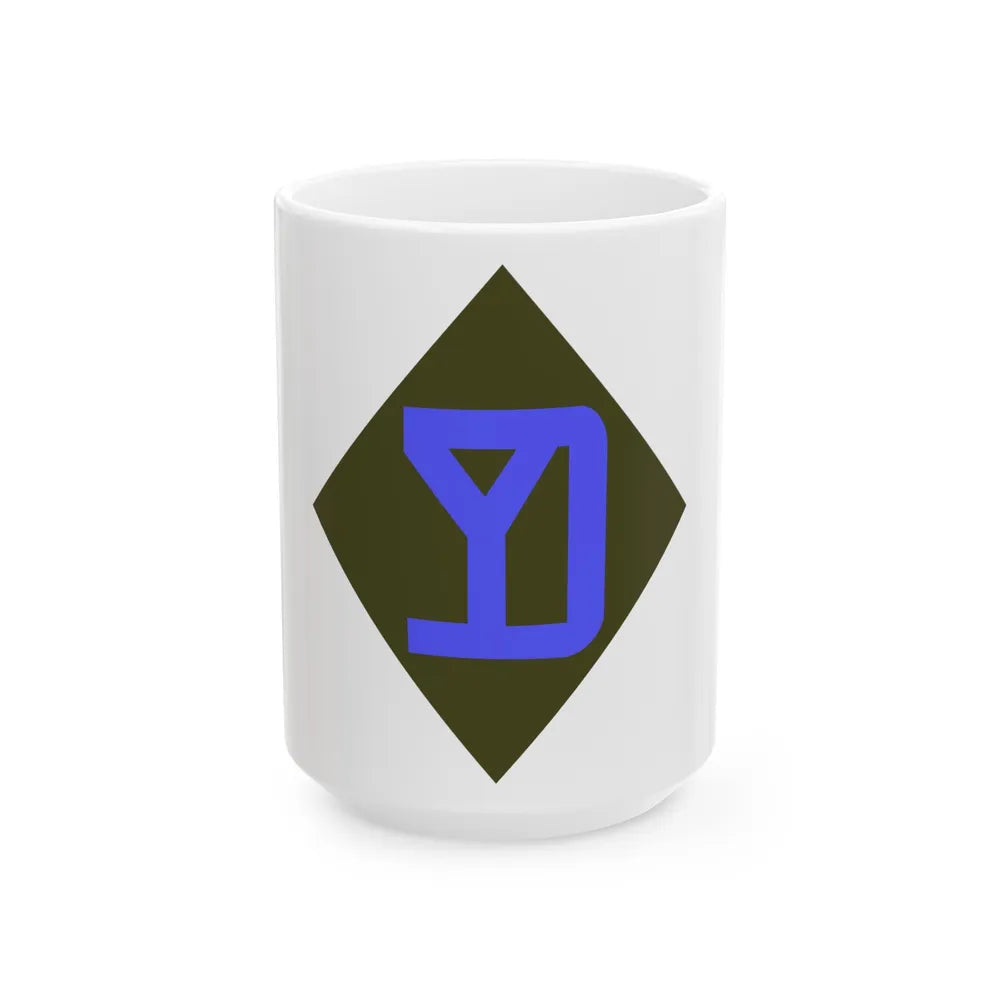 26th Infantry Division (U.S. Army) White Coffee Mug-15oz-Go Mug Yourself