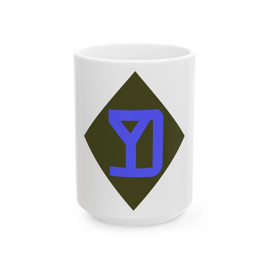 26th Infantry Division (U.S. Army) White Coffee Mug-15oz-Go Mug Yourself