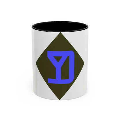 26th Infantry Division (U.S. Army) Accent Coffee Mug 11oz Black - Go Mug Yourself