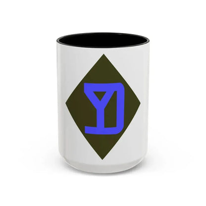 26th Infantry Division (U.S. Army) Accent Coffee Mug 15oz Black - Go Mug Yourself