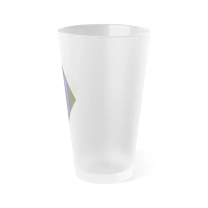 26th Infantry Division (U.S. Army) Frosted Pint Glass 16oz - Go Mug Yourself