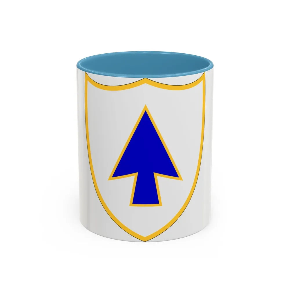 26th Infantry Regiment (U.S. Army) Accent Coffee Mug-11oz-Light Blue-Go Mug Yourself