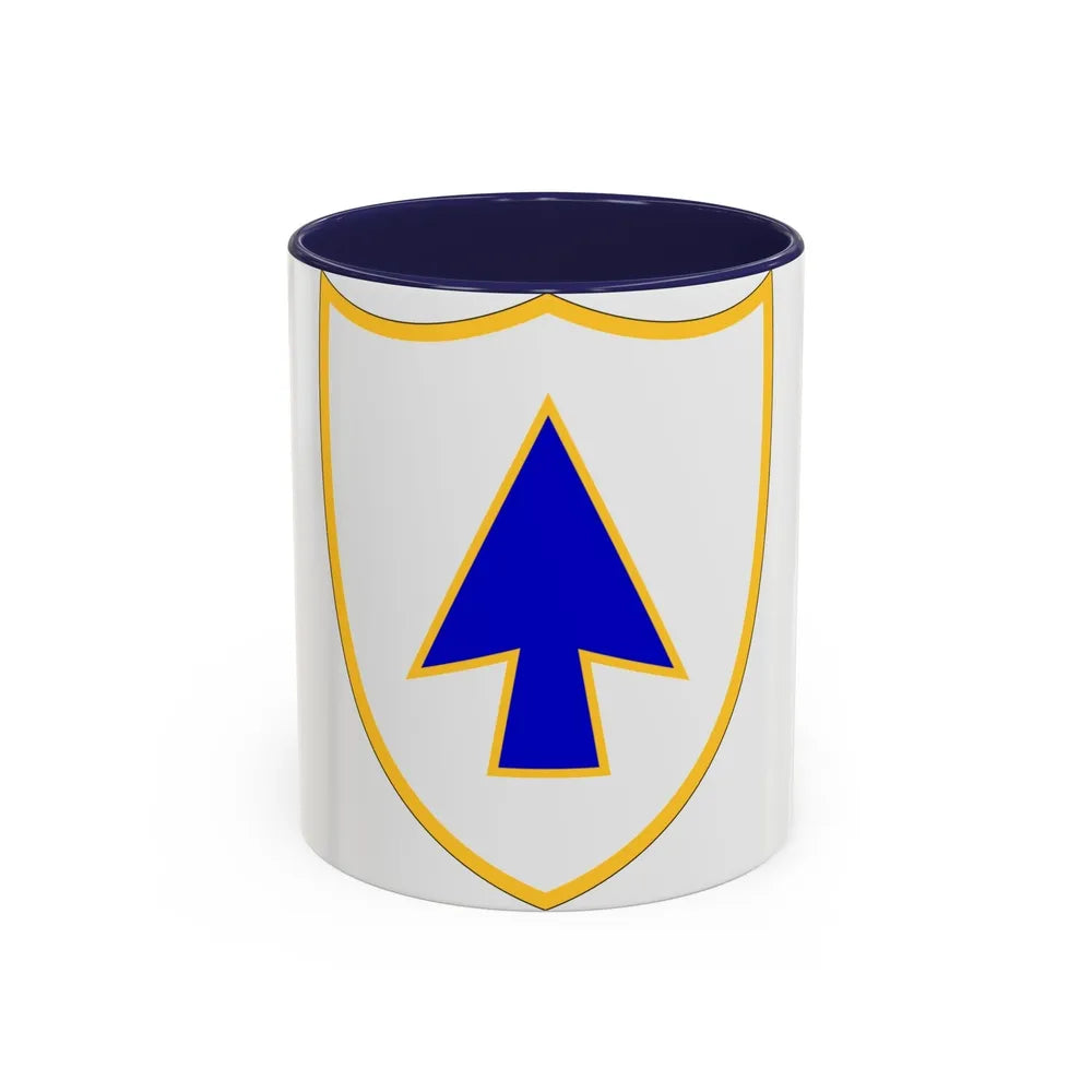 26th Infantry Regiment (U.S. Army) Accent Coffee Mug-11oz-Navy-Go Mug Yourself