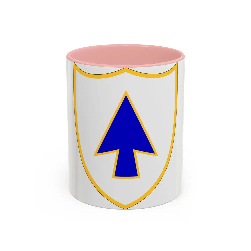 26th Infantry Regiment (U.S. Army) Accent Coffee Mug-11oz-Pink-Go Mug Yourself