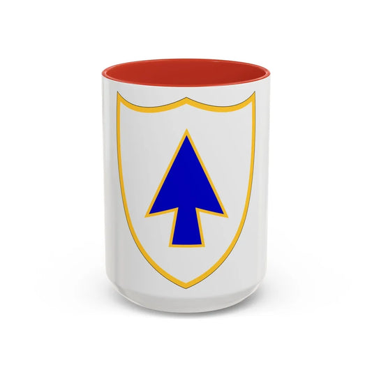 26th Infantry Regiment (U.S. Army) Accent Coffee Mug-15oz-Red-Go Mug Yourself