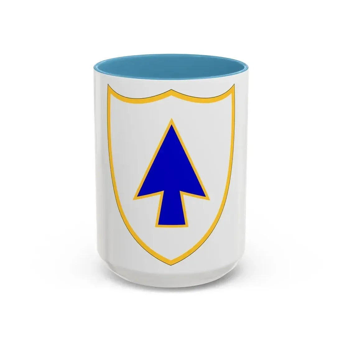 26th Infantry Regiment (U.S. Army) Accent Coffee Mug 15oz Light Blue - Go Mug Yourself