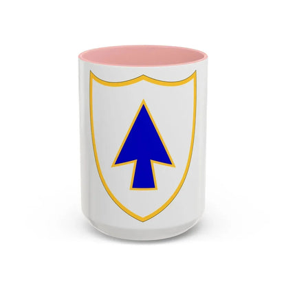 26th Infantry Regiment (U.S. Army) Accent Coffee Mug 15oz Pink - Go Mug Yourself
