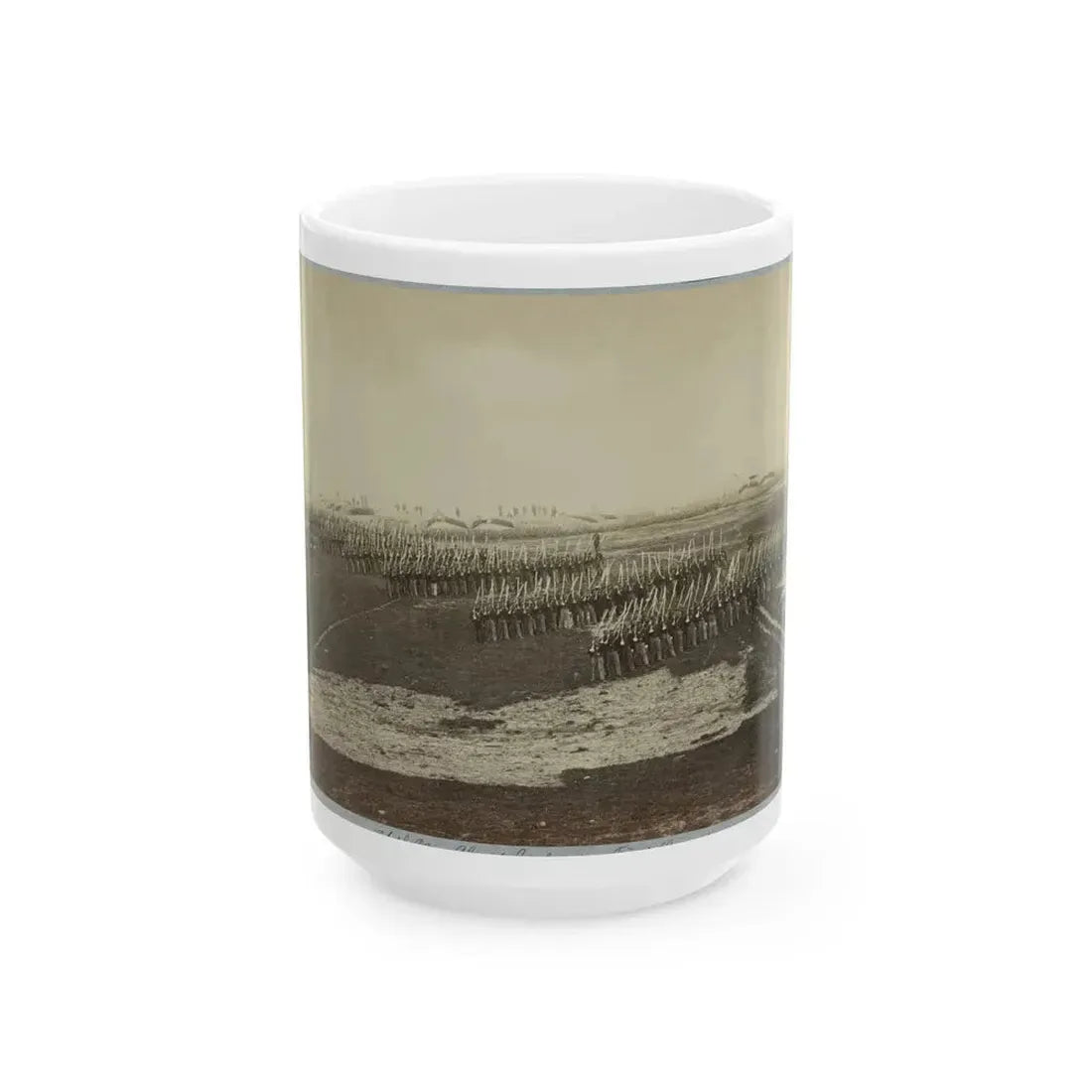 26th New York Infantry, Fort Lyon, Va. (U.S. Civil War) White Coffee Mug 15oz - Go Mug Yourself