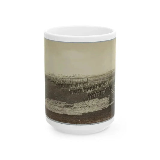 26th New York Infantry, Fort Lyon, Va. (U.S. Civil War) White Coffee Mug 15oz - Go Mug Yourself