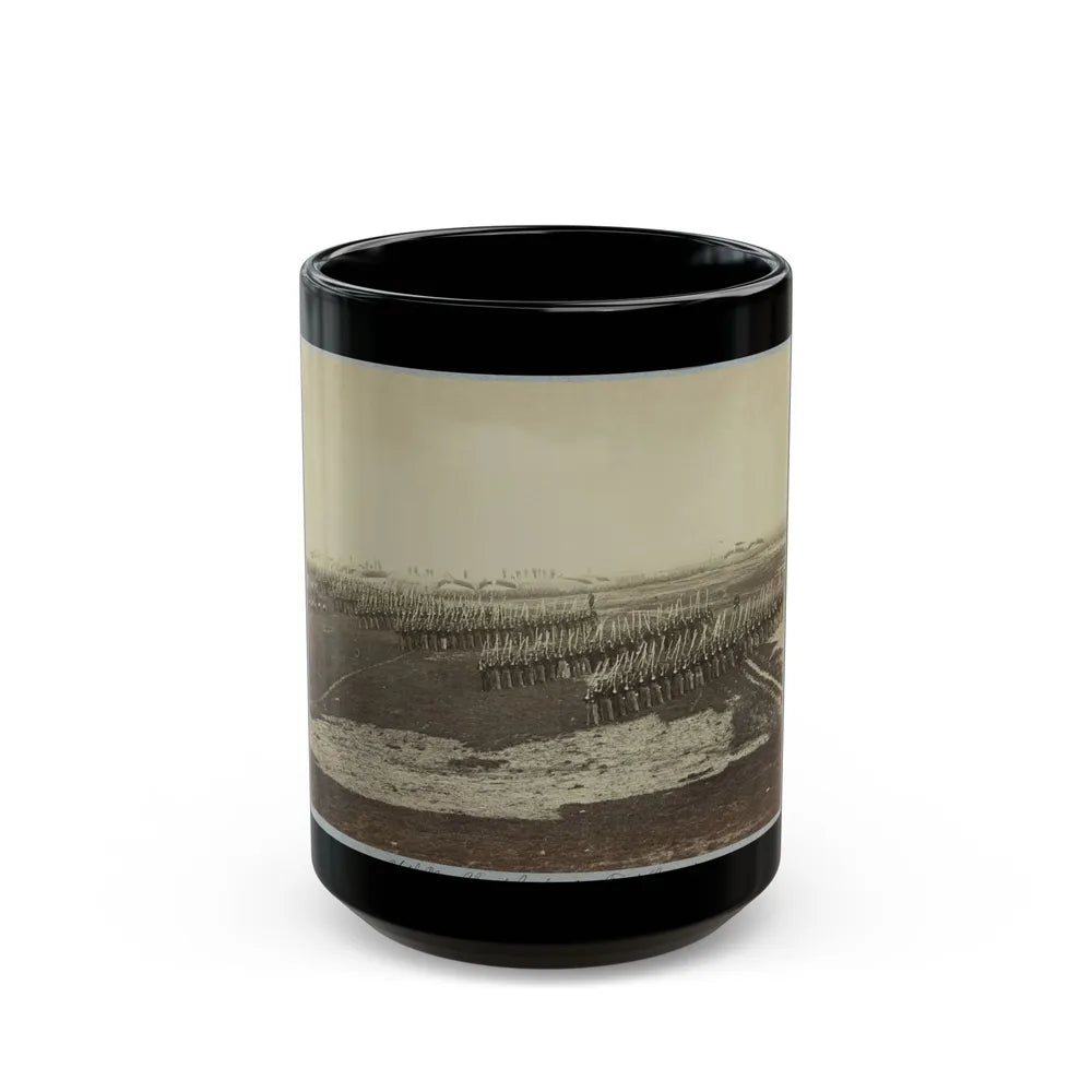 26th New York Infantry, Fort Lyon, Va. (U.S. Civil War) Black Coffee Mug-15oz-Go Mug Yourself