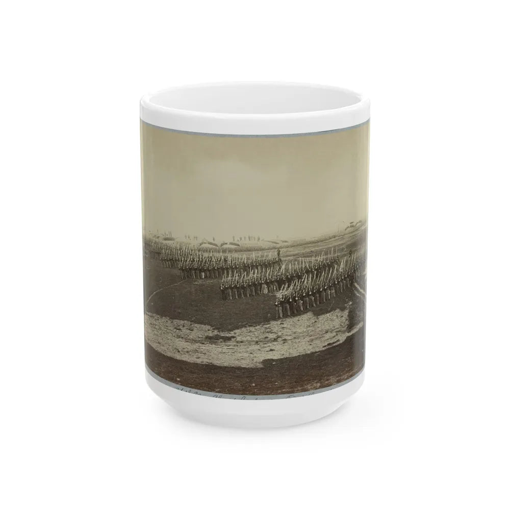 26th New York Infantry, Fort Lyon, Va. (U.S. Civil War) White Coffee Mug-15oz-Go Mug Yourself