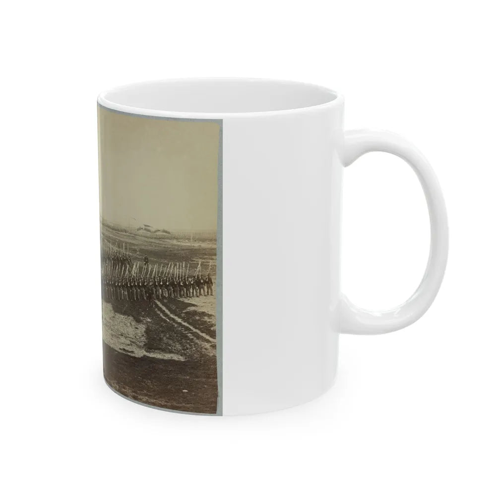 26th New York Infantry, Fort Lyon, Va. (U.S. Civil War) White Coffee Mug-Go Mug Yourself