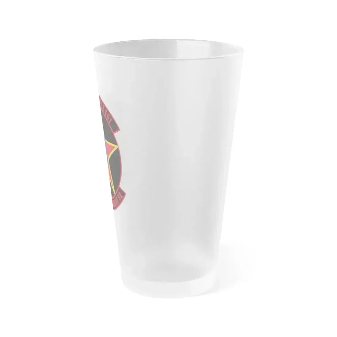 26TH Space Aggressor Sq. v2 (U.S. Air Force) Frosted Pint Glass 16oz - Go Mug Yourself