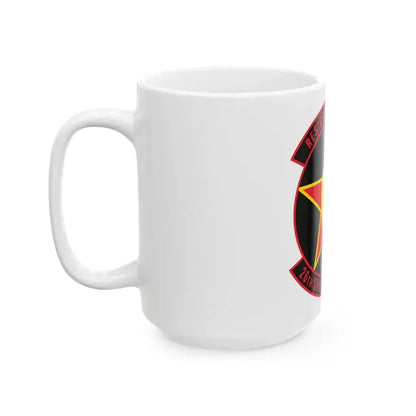 26TH Space Aggressor Sq. v2 (U.S. Air Force) White Coffee Mug - Go Mug Yourself