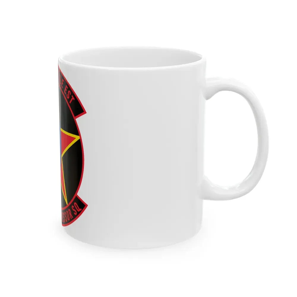 26TH Space Aggressor Sq. v2 (U.S. Air Force) White Coffee Mug - Go Mug Yourself