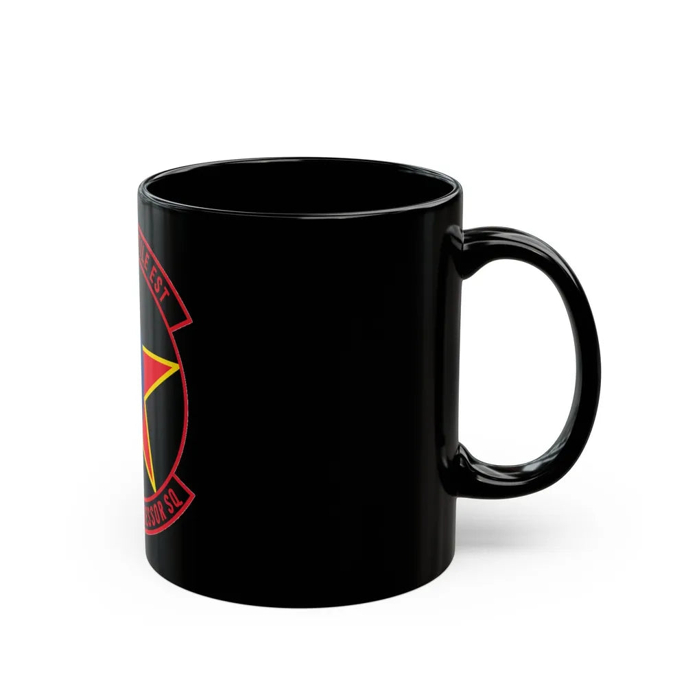 26TH Space Aggressor Sq. v2 (U.S. Air Force) Black Coffee Mug-Go Mug Yourself