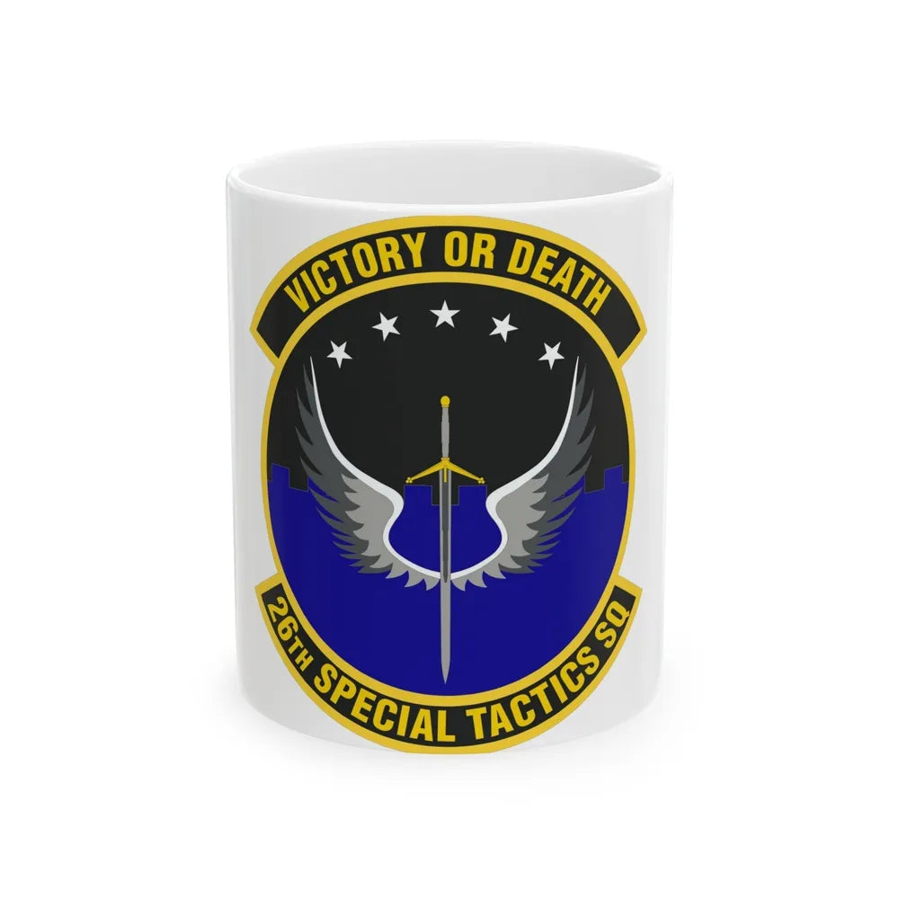 26th Special Tactics Squadron (U.S. Air Force) White Coffee Mug-11oz-Go Mug Yourself