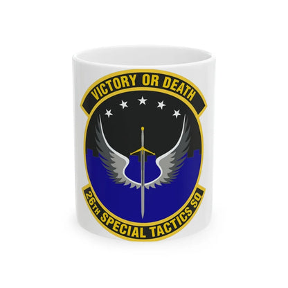 26th Special Tactics Squadron (U.S. Air Force) White Coffee Mug-11oz-Go Mug Yourself