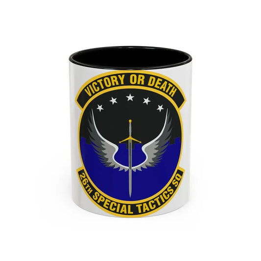 26th Special Tactics Squadron (U.S. Air Force) Accent Coffee Mug 11oz Black - Go Mug Yourself