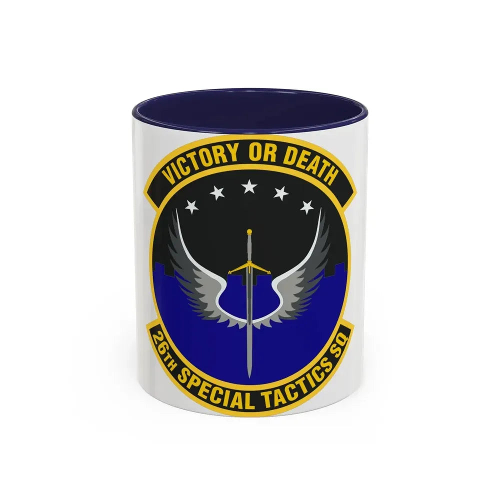 26th Special Tactics Squadron (U.S. Air Force) Accent Coffee Mug 11oz Navy - Go Mug Yourself