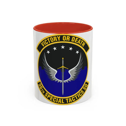 26th Special Tactics Squadron (U.S. Air Force) Accent Coffee Mug 11oz Red - Go Mug Yourself