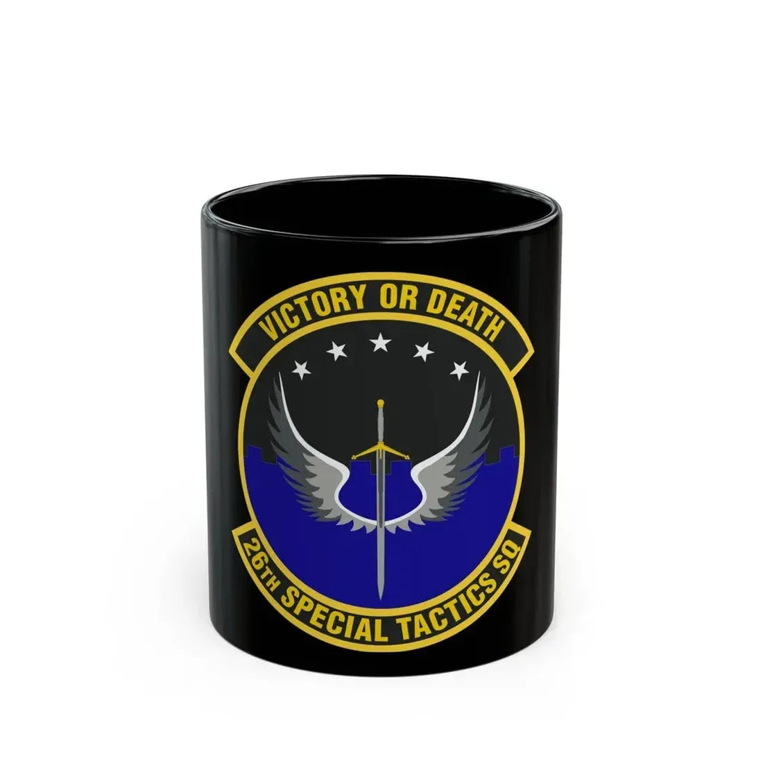 26th Special Tactics Squadron (U.S. Air Force) Black Coffee Mug 11oz - Go Mug Yourself
