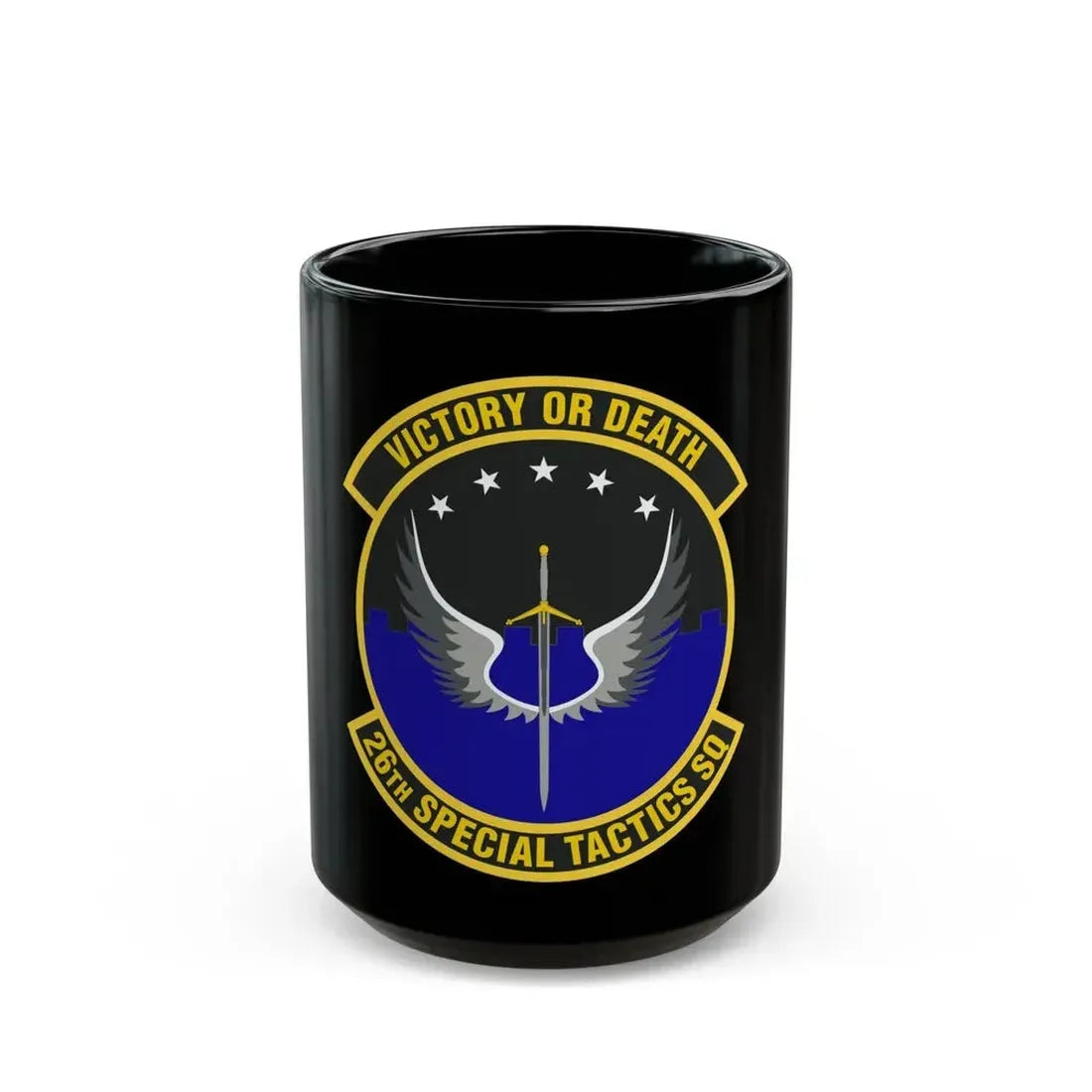 26th Special Tactics Squadron (U.S. Air Force) Black Coffee Mug 15oz - Go Mug Yourself
