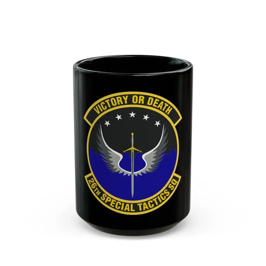 26th Special Tactics Squadron (U.S. Air Force) Black Coffee Mug 15oz - Go Mug Yourself