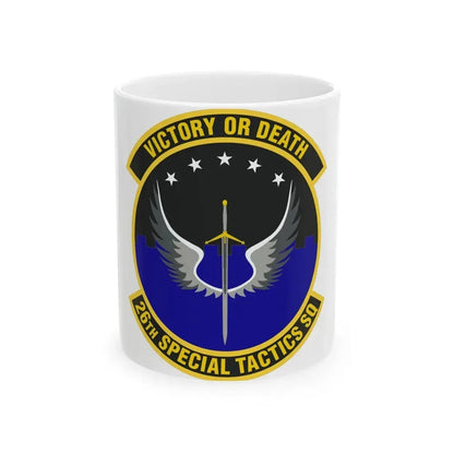 26th Special Tactics Squadron (U.S. Air Force) White Coffee Mug 11oz - Go Mug Yourself
