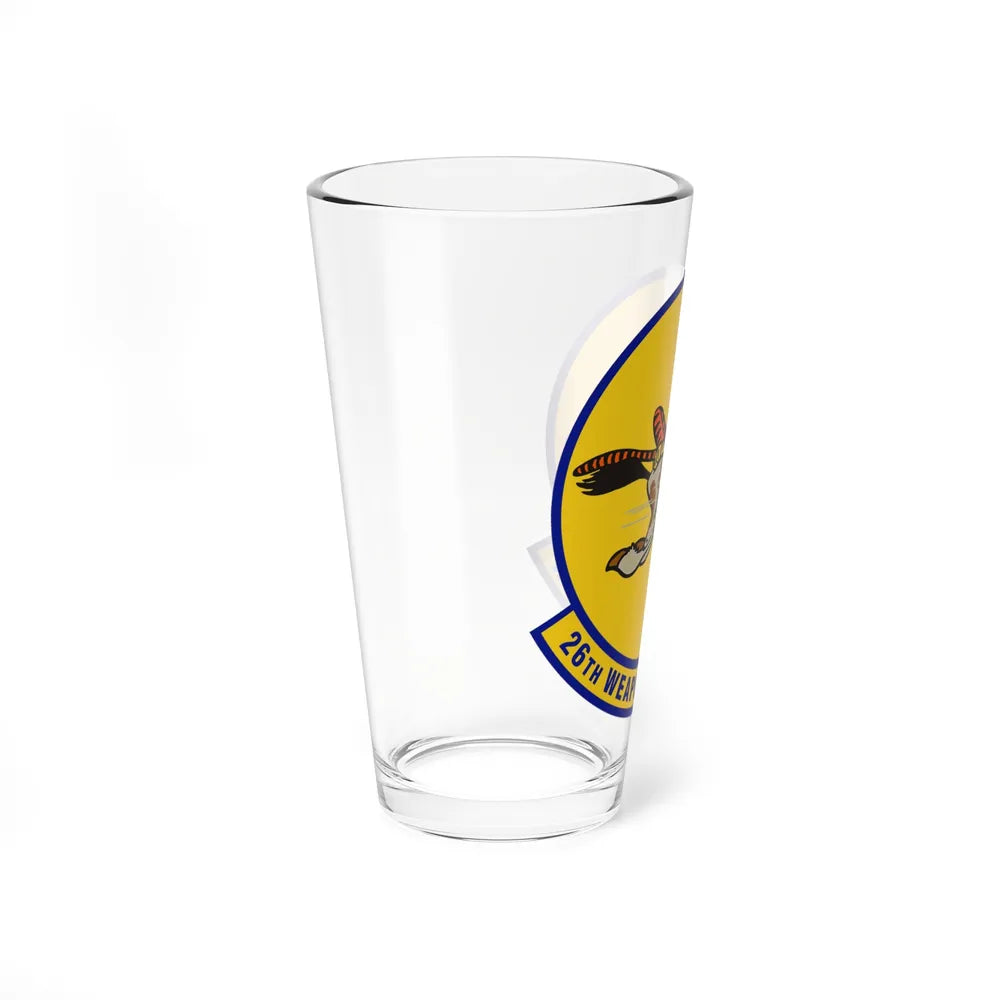 26th Weapons Squadron (U.S. Air Force) Pint Glass 16oz-Go Mug Yourself