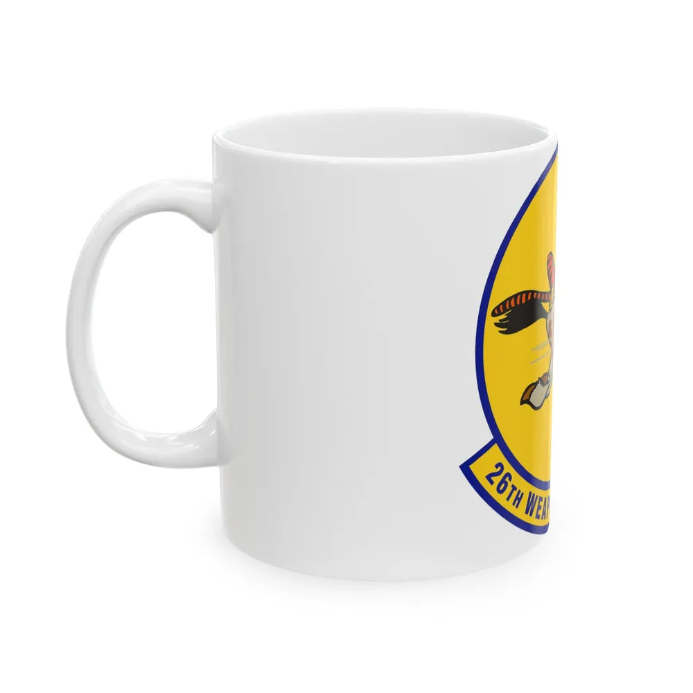 26th Weapons Squadron (U.S. Air Force) White Coffee Mug-Go Mug Yourself