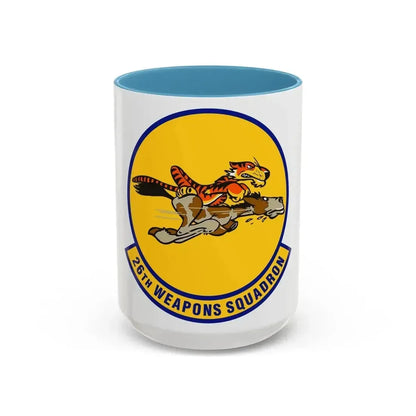 26th Weapons Squadron (U.S. Air Force) Accent Coffee Mug - Go Mug Yourself