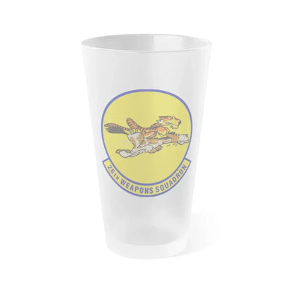 26th Weapons Squadron (U.S. Air Force) Frosted Pint Glass 16oz - Go Mug Yourself