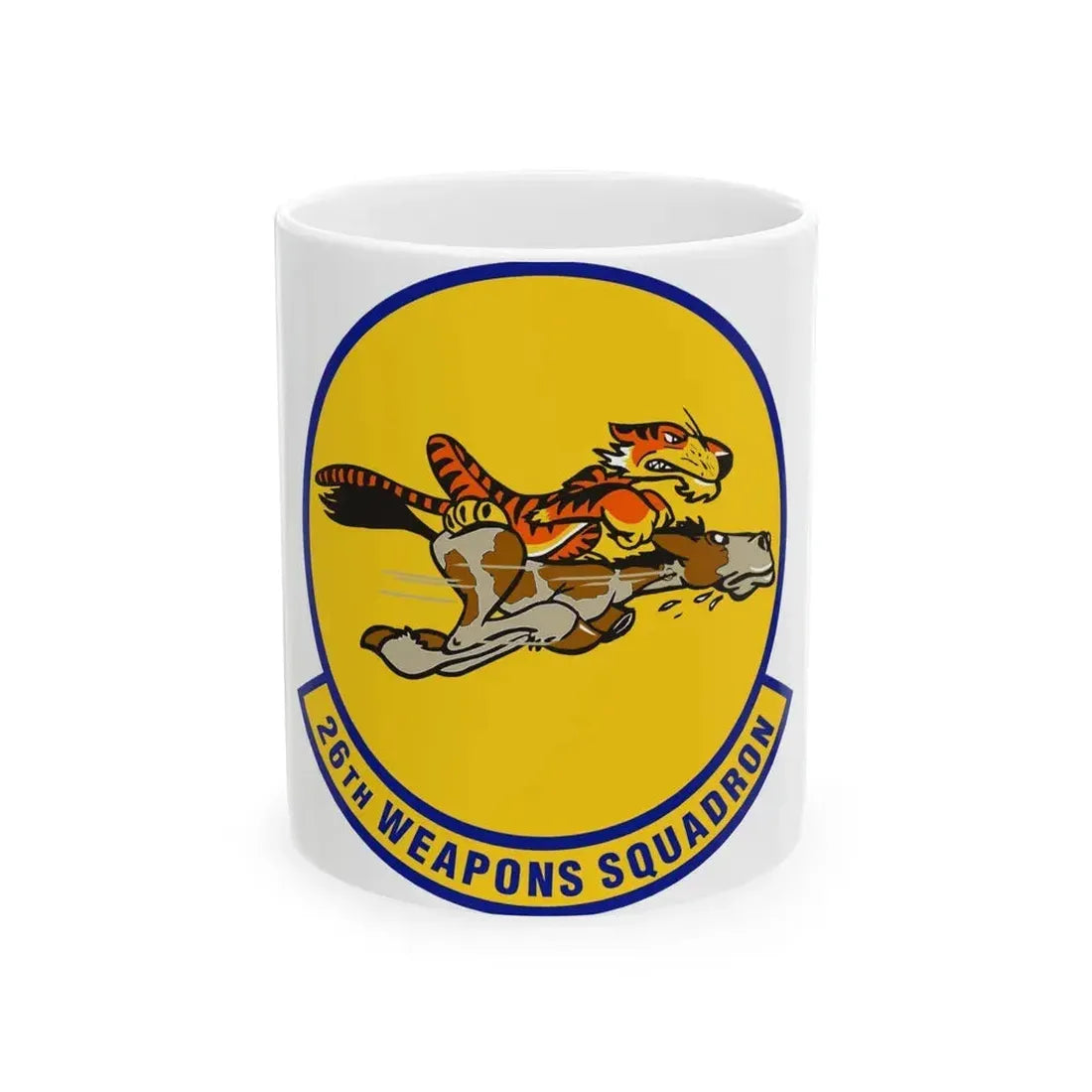26th Weapons Squadron (U.S. Air Force) White Coffee Mug 11oz - Go Mug Yourself