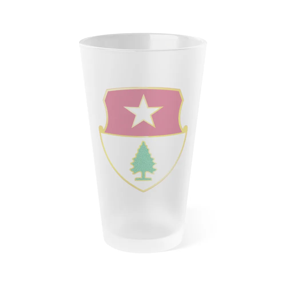 27 Antiaircraft Artillery Automatic Weapons Battalion (U.S. Army) Frosted Pint Glass 16oz-Go Mug Yourself