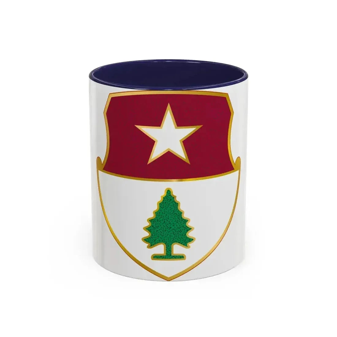 27 Antiaircraft Artillery Automatic Weapons Battalion (U.S. Army) Accent Coffee Mug 11oz Navy - Go Mug Yourself
