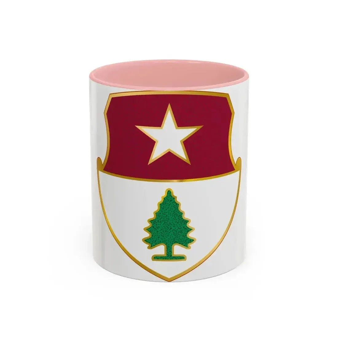 27 Antiaircraft Artillery Automatic Weapons Battalion (U.S. Army) Accent Coffee Mug 11oz Pink - Go Mug Yourself