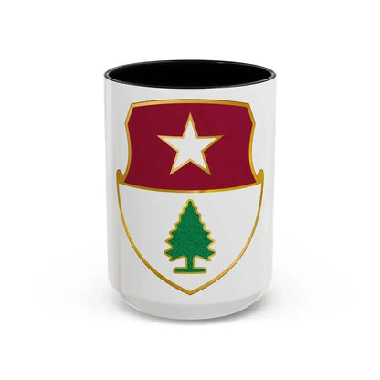 27 Antiaircraft Artillery Automatic Weapons Battalion (U.S. Army) Accent Coffee Mug 15oz Black - Go Mug Yourself
