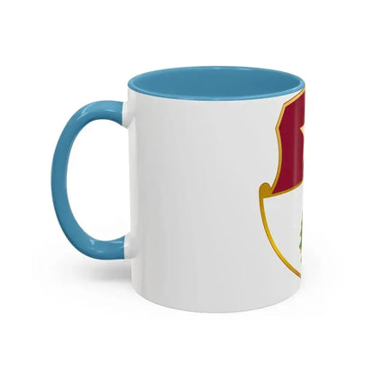 27 Antiaircraft Artillery Automatic Weapons Battalion (U.S. Army) Accent Coffee Mug - Go Mug Yourself
