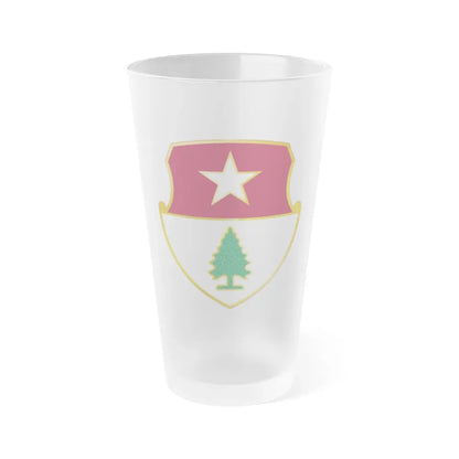 27 Antiaircraft Artillery Automatic Weapons Battalion (U.S. Army) Frosted Pint Glass 16oz Default Title - Go Mug Yourself