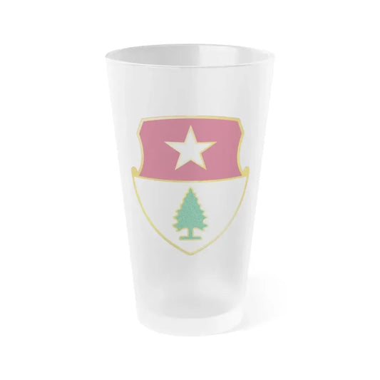 27 Antiaircraft Artillery Automatic Weapons Battalion (U.S. Army) Frosted Pint Glass 16oz Default Title - Go Mug Yourself