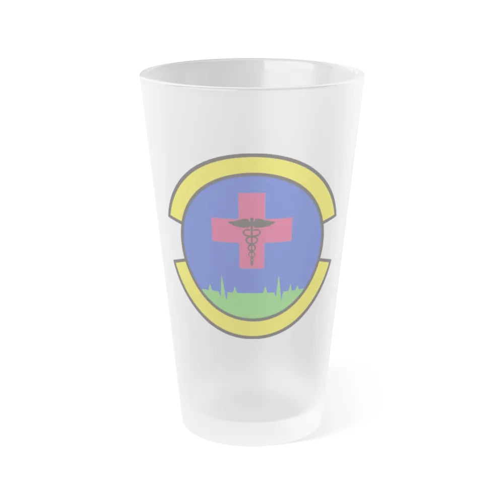 27 Special Operations Healthcare Operations Squadron AFSOC (U.S. Air Force) Frosted Pint Glass 16oz-16oz-Frosted-Go Mug Yourself